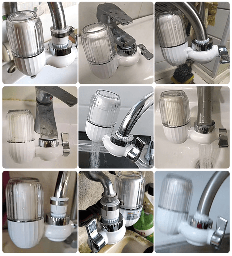 Layer Filtration Radiation Faucet Water Purifier - clarioy