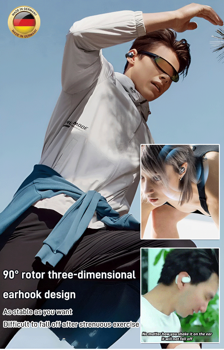 3D Surround Open OWS Bluetooth Headphones - clarioy