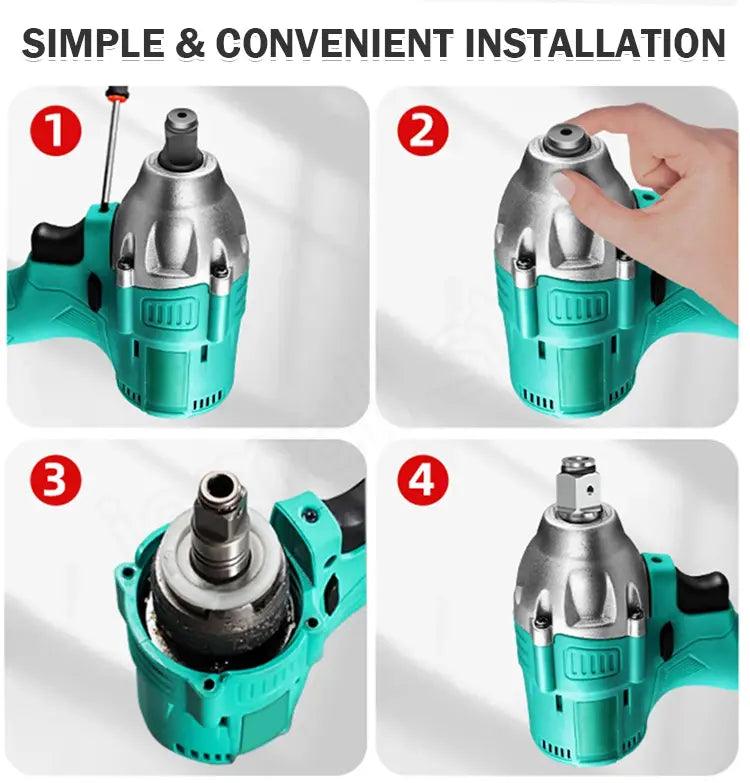 Conversion Head for Electric Screwdriver - clarioy