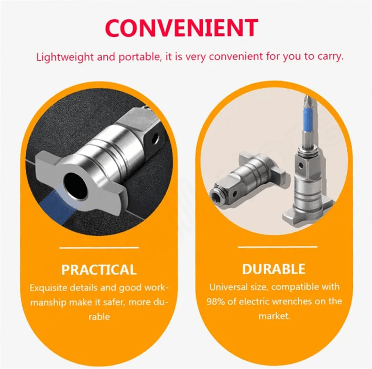 Conversion Head for Electric Screwdriver - clarioy