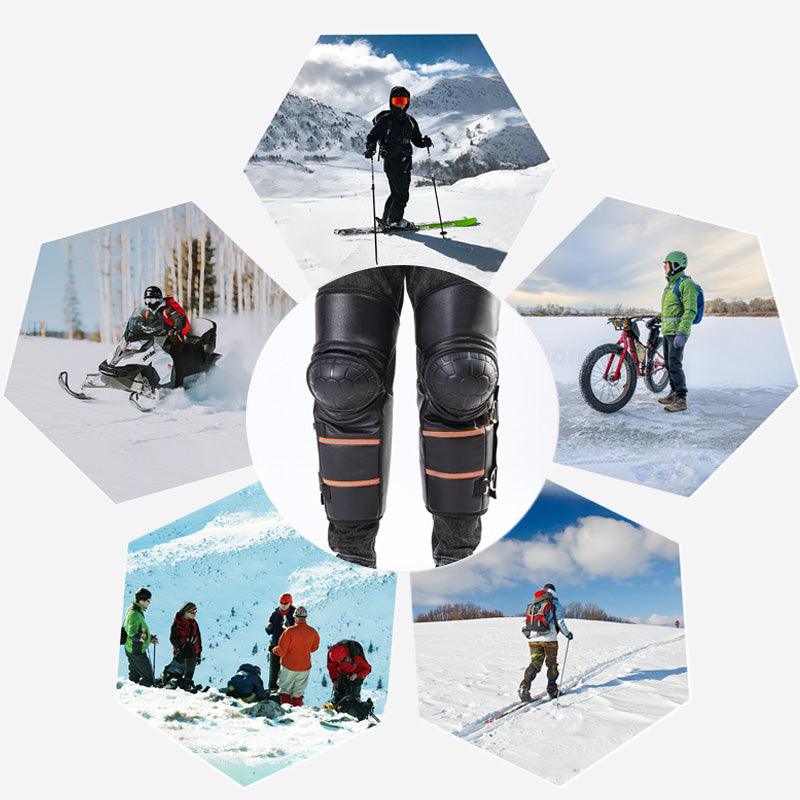 Ideal Gift - Warm Motorcycle Riding Knee Protectors - clarioy