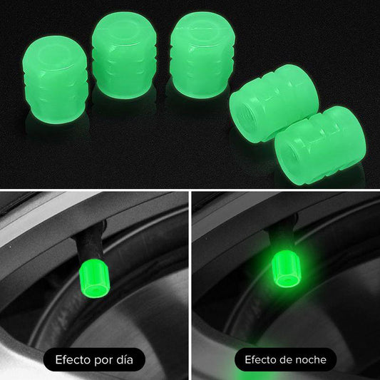 Automotive Accessory: Luminous Tire Valve Plugs - Excellent Gift - clarioy