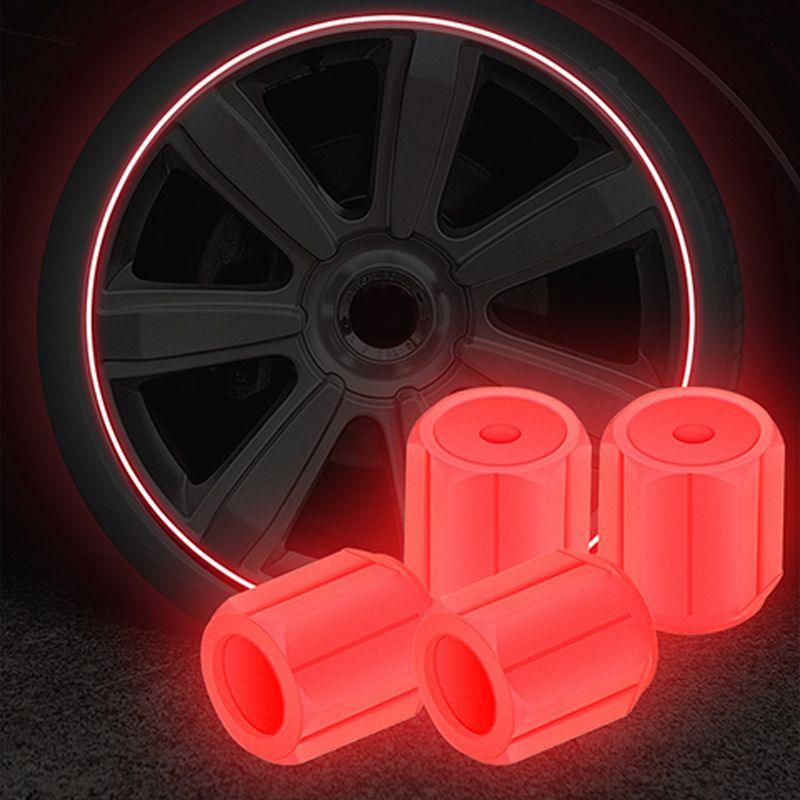 Automotive Accessory: Luminous Tire Valve Plugs - Excellent Gift - clarioy