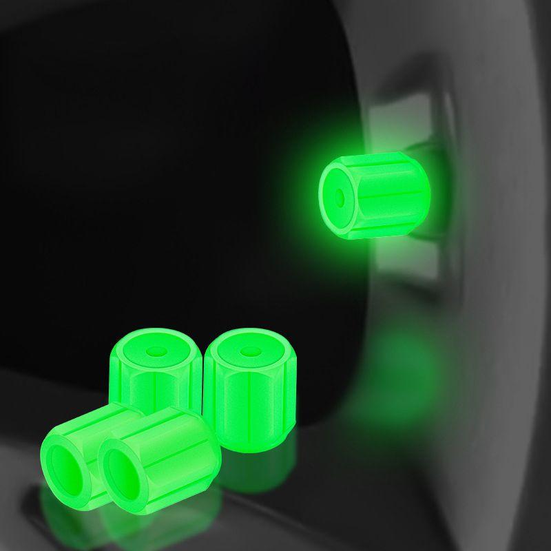 Automotive Accessory: Luminous Tire Valve Plugs - Excellent Gift - clarioy