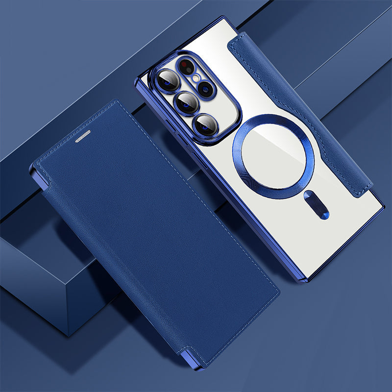 ๐ฑ2024 New leather textured flip mobile phone case for Samsung