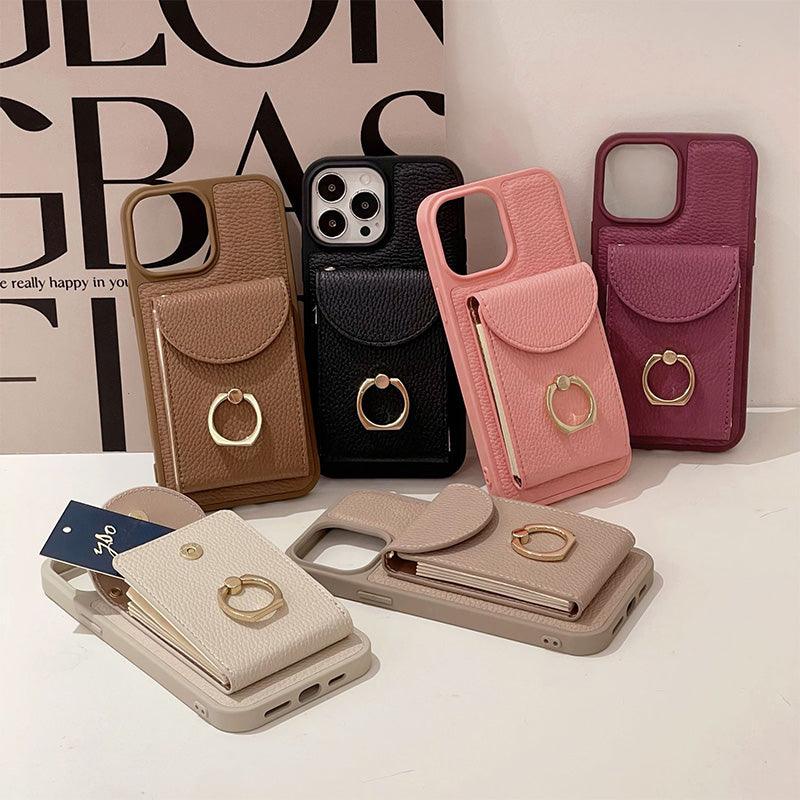 Multi-functional Crossbody Bag with Pocket for iPhone Series Phones - clarioy