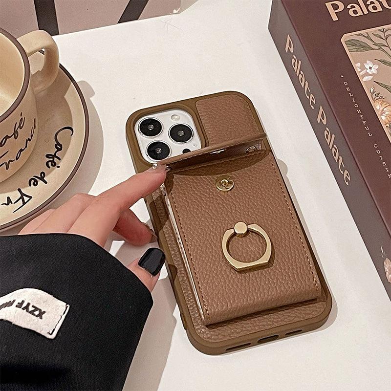 Multi-functional Crossbody Bag with Pocket for iPhone Series Phones - clarioy