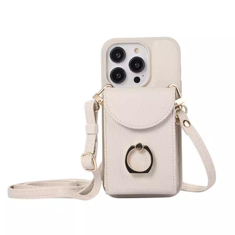 Multi-functional Crossbody Bag with Pocket for iPhone Series Phones - clarioy