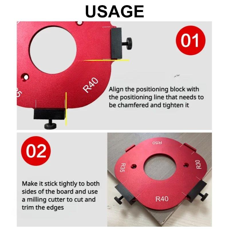 4 In 1 Arc Angle Positioning Template - clarioy