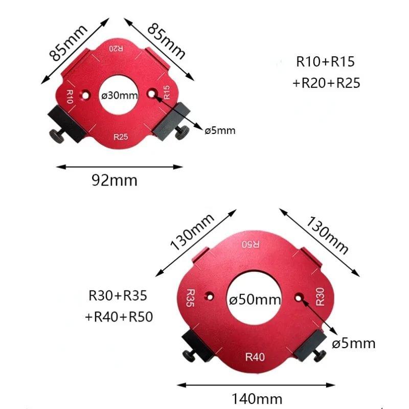 4 In 1 Arc Angle Positioning Template - clarioy