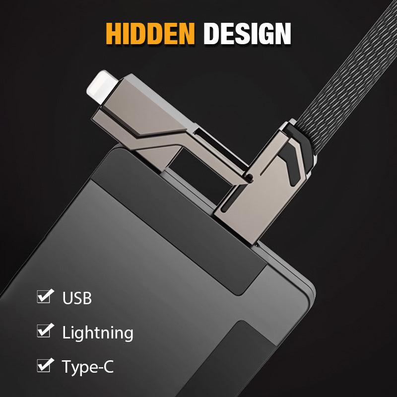 4-in-1 Fast Charging & Data Sync Charger Cord - clarioy