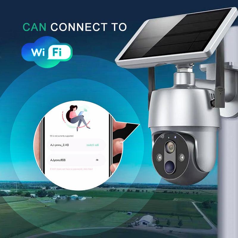 ✈️Free shipping📦Mr.Material® 360-degree Solar Surveillance Camera with Full Color Night Vision - clarioy
