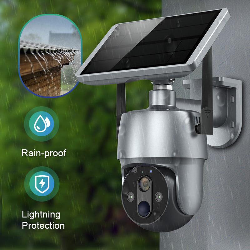 ✈️Free shipping📦Mr.Material® 360-degree Solar Surveillance Camera with Full Color Night Vision - clarioy