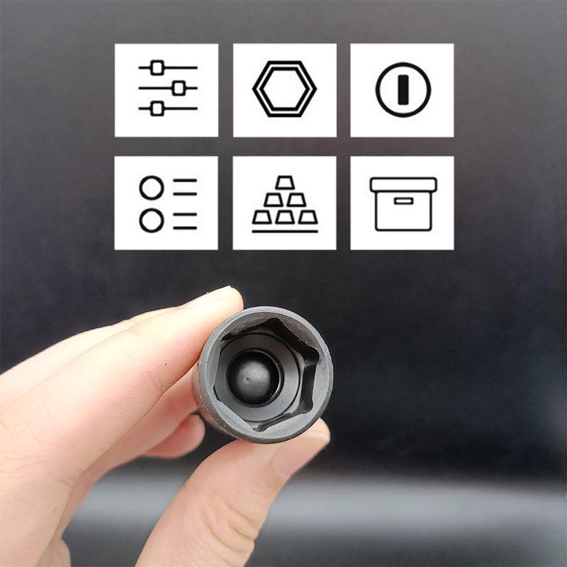 Multifunctional hexagonal handle screwdriver socket - clarioy