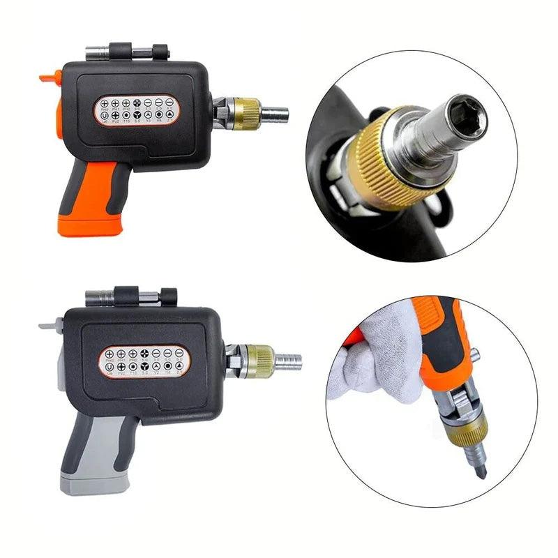 Magnetic Ratchet Screwdriver Set - clarioy