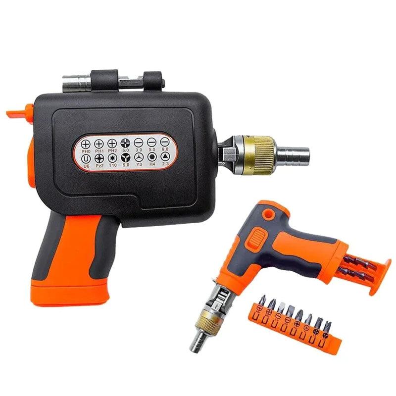 Magnetic Ratchet Screwdriver Set - clarioy