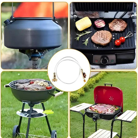 Outdoor Camping Gas Propane Cylinder Refill Adapter - clarioy