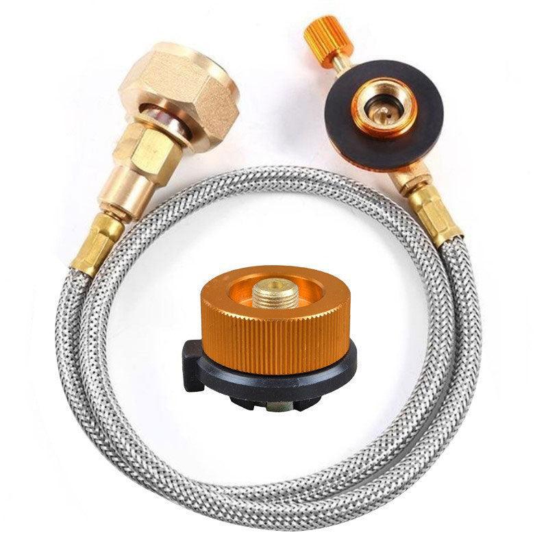 Outdoor Camping Gas Propane Cylinder Refill Adapter - clarioy