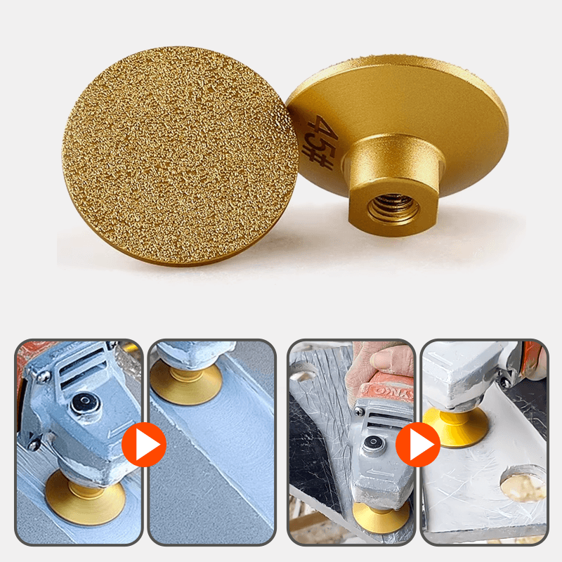 2-Inch Diamond Grinding & Polishing Pad for Angle Grinder Tool - clarioy