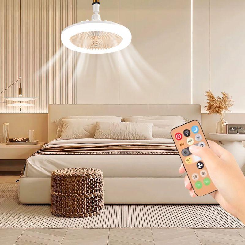 Remote Control Aromatherapy Ceiling Fan with Light - clarioy