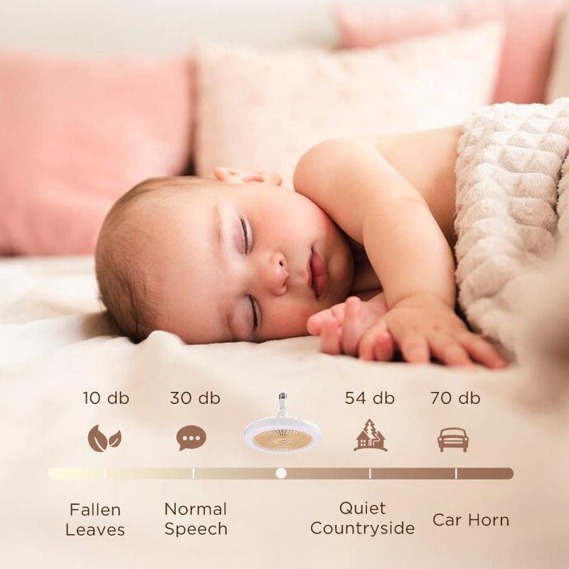 Remote Control Aromatherapy Ceiling Fan with Light - clarioy