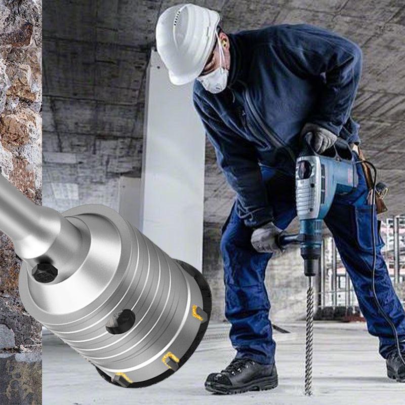 Impact-Resistant Wall Puncher - Electric Drill Accessories - clarioy