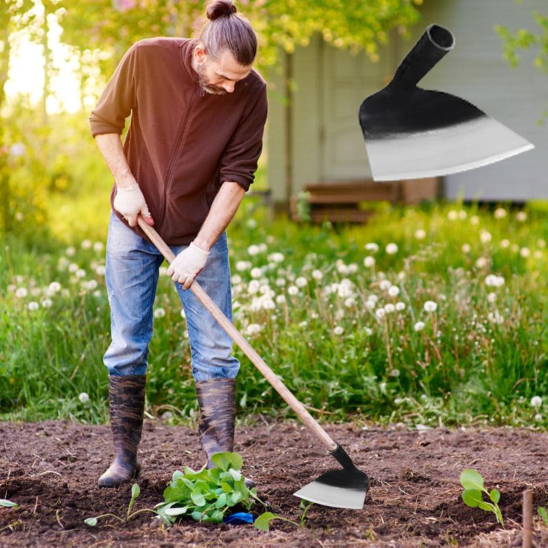 Heavy-Duty Steel Farm Gardening Weeding Hoe Head - clarioy