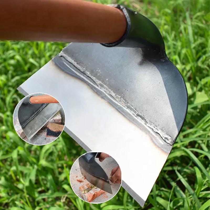 Heavy-Duty Steel Farm Gardening Weeding Hoe Head - clarioy