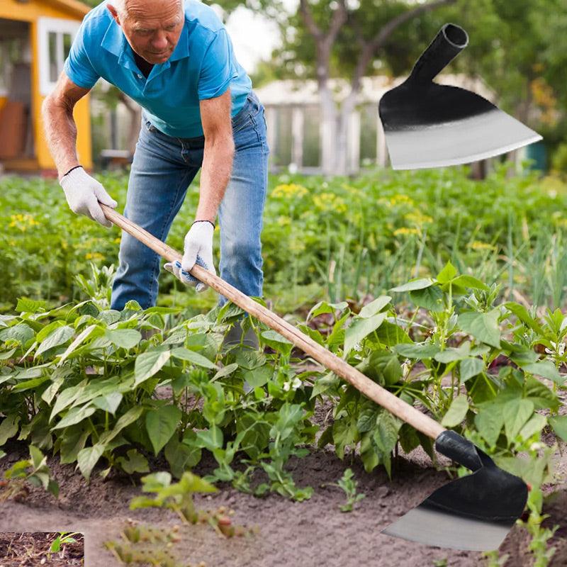 Heavy-Duty Steel Farm Gardening Weeding Hoe Head - clarioy