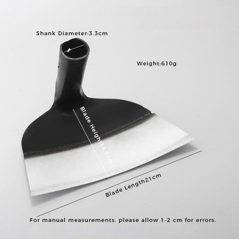 Heavy-Duty Steel Farm Gardening Weeding Hoe Head - clarioy
