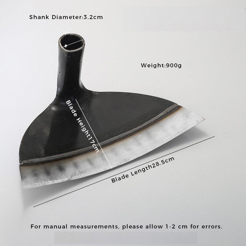 Heavy-Duty Steel Farm Gardening Weeding Hoe Head - clarioy