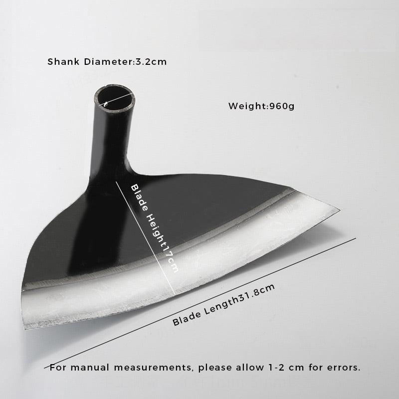 Heavy-Duty Steel Farm Gardening Weeding Hoe Head - clarioy