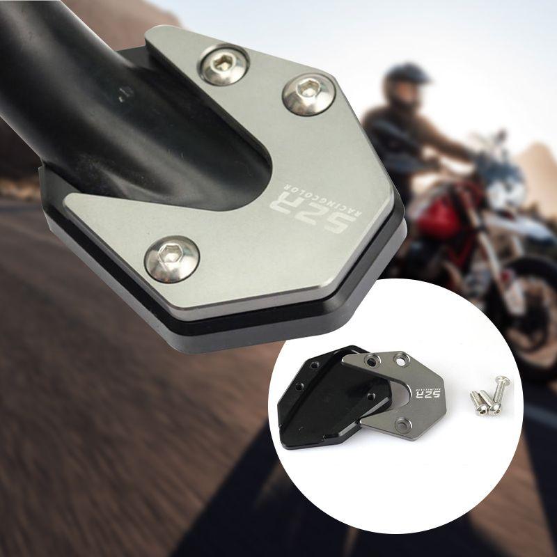 Motorcycle Kickstand Foot Side Stand Extension Pad - clarioy