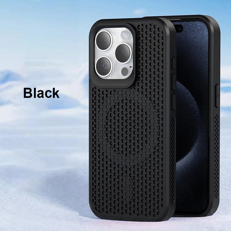 Honeycomb Matrix Cooling Magnetic Phone Case For iPhone - clarioy