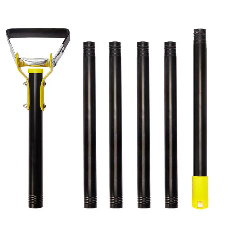 Clarioy black telescopic tool handle set with yellow accents, premium auto tool accessory