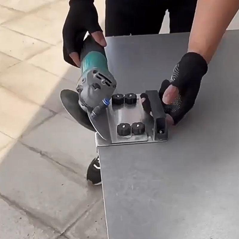 🧰Angle Grinder Stand for Tile 45° Chamfer Cutting - clarioy