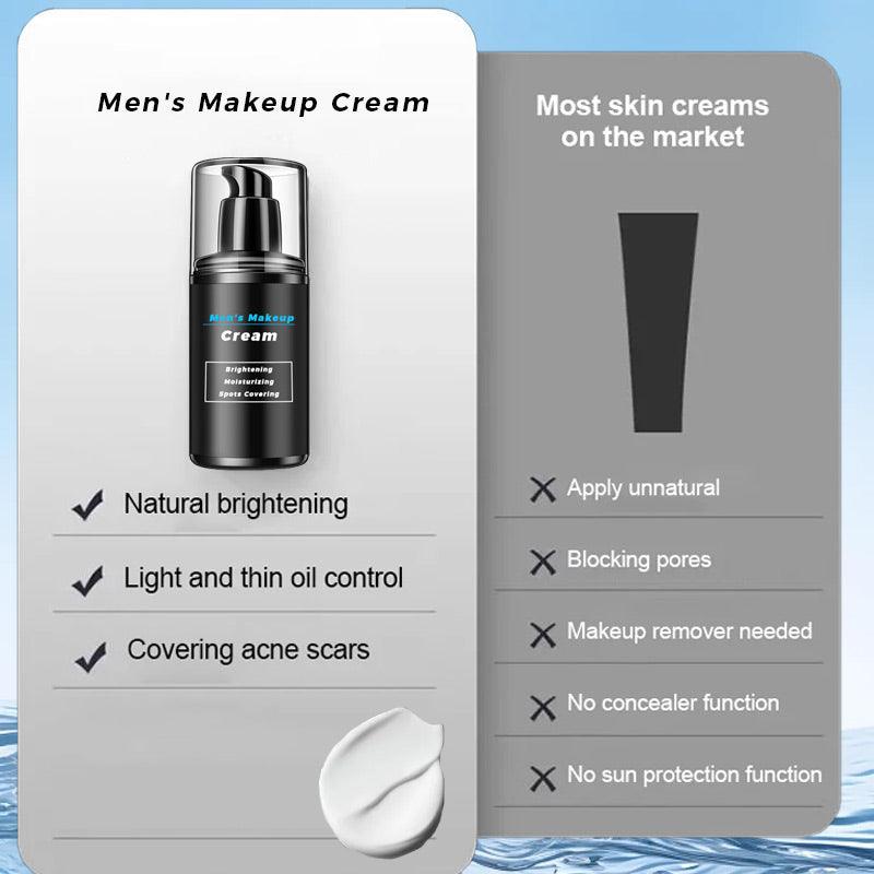 Men's Makeup Cream for Brightening, Moisturizing & Spots Covering - clarioy