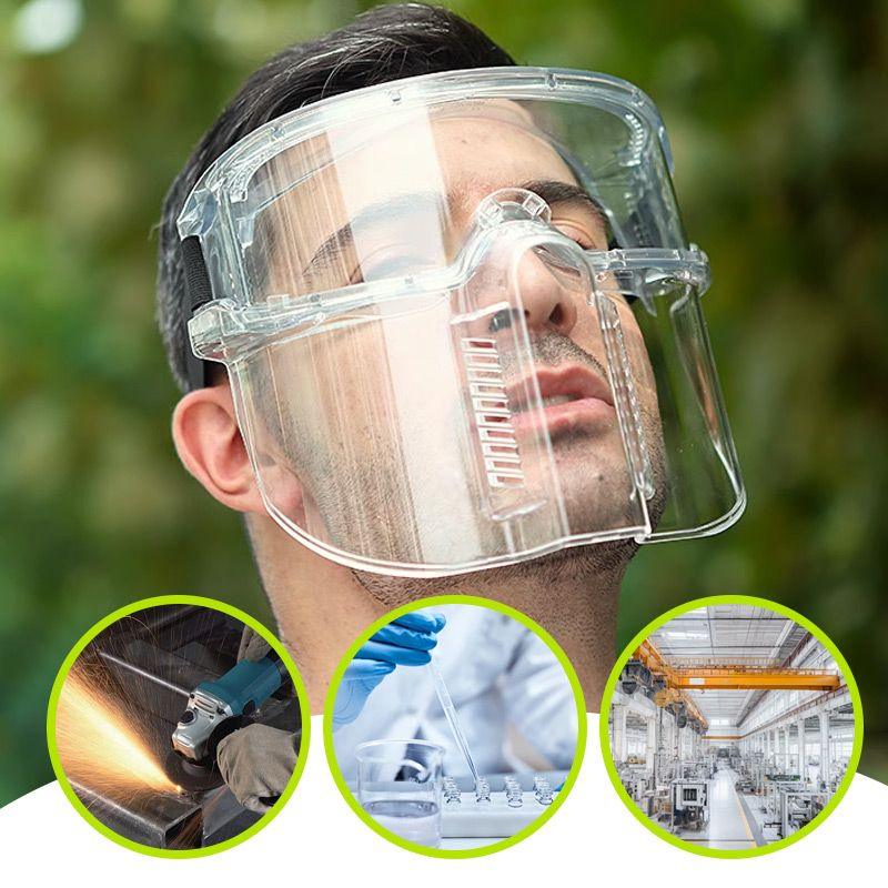 Multipurpose Ergonomic Transparent Protected Face Shield - clarioy