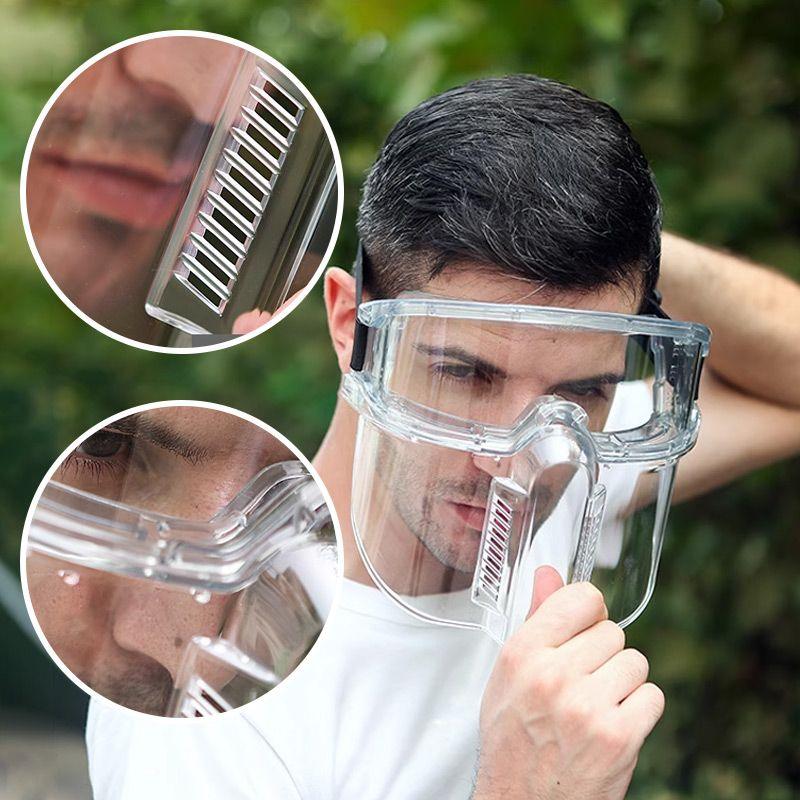 Multipurpose Ergonomic Transparent Protected Face Shield - clarioy