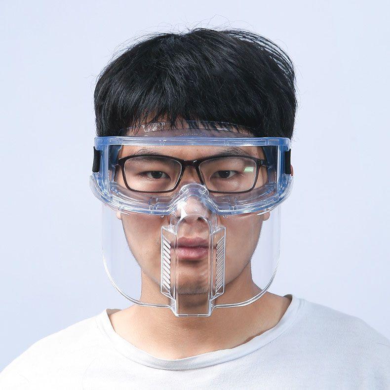 Multipurpose Ergonomic Transparent Protected Face Shield - clarioy