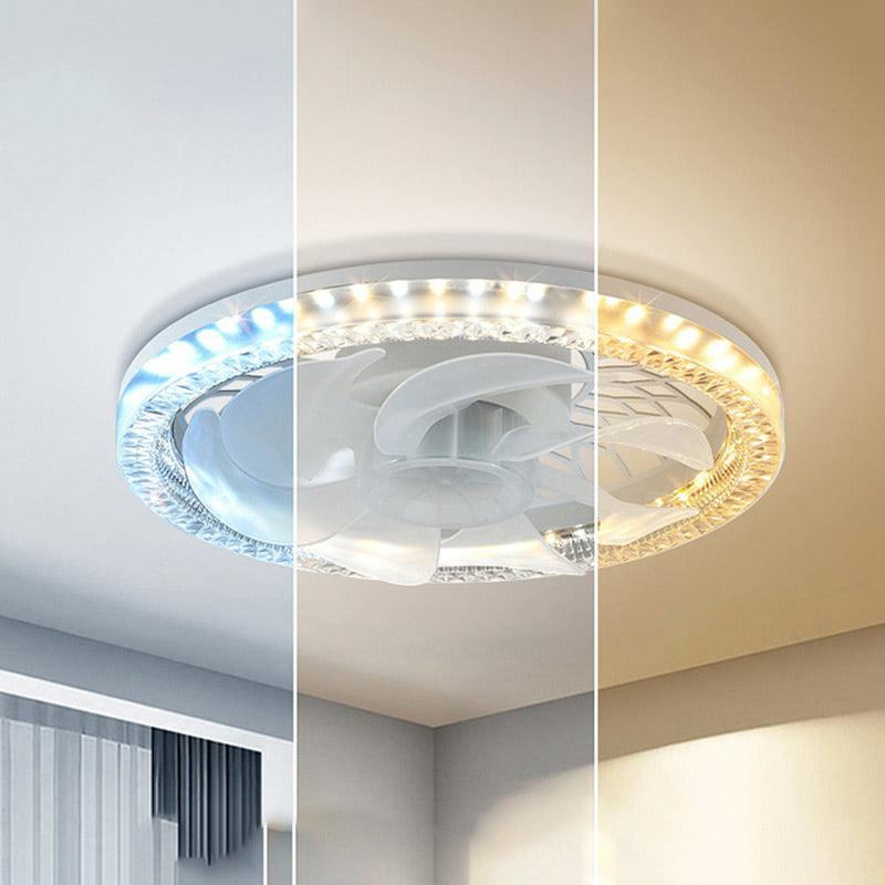 2-in-1 Mute Adjustable Fan Light with Remote Control - clarioy