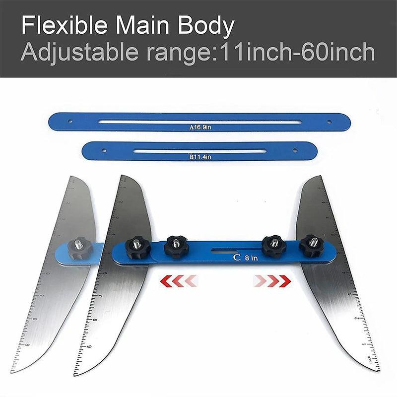 Stair Treads Gauge Template Tool - clarioy