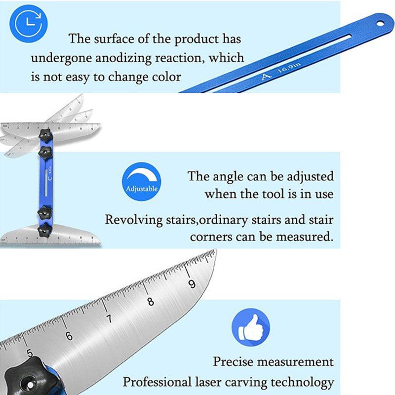 Stair Treads Gauge Template Tool - clarioy