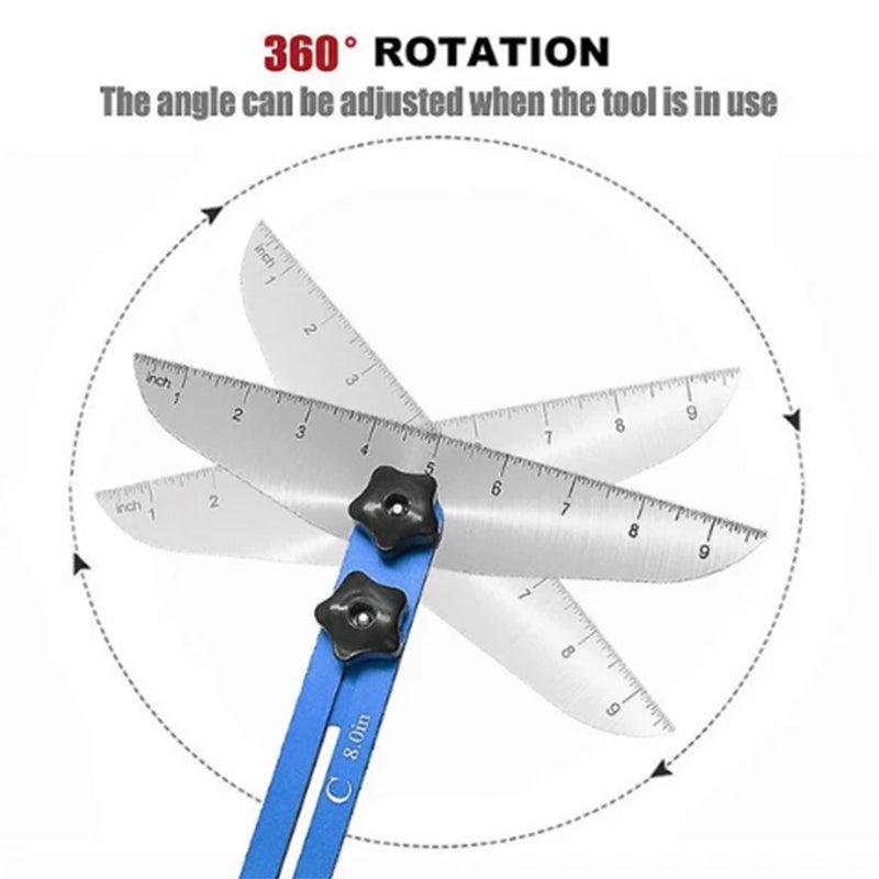 Stair Treads Gauge Template Tool - clarioy