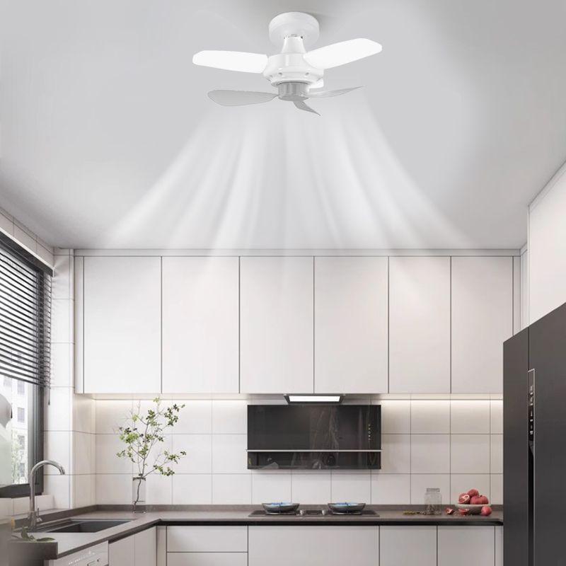 Household Ceiling Fan with Light and Remote Control - clarioy