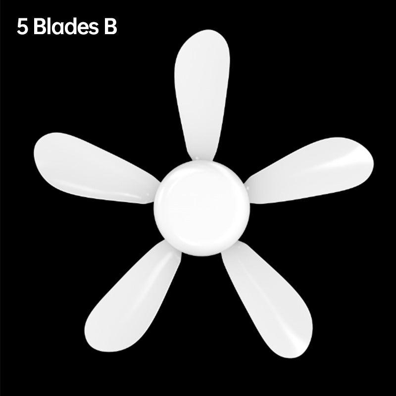 Household Ceiling Fan with Light and Remote Control - clarioy