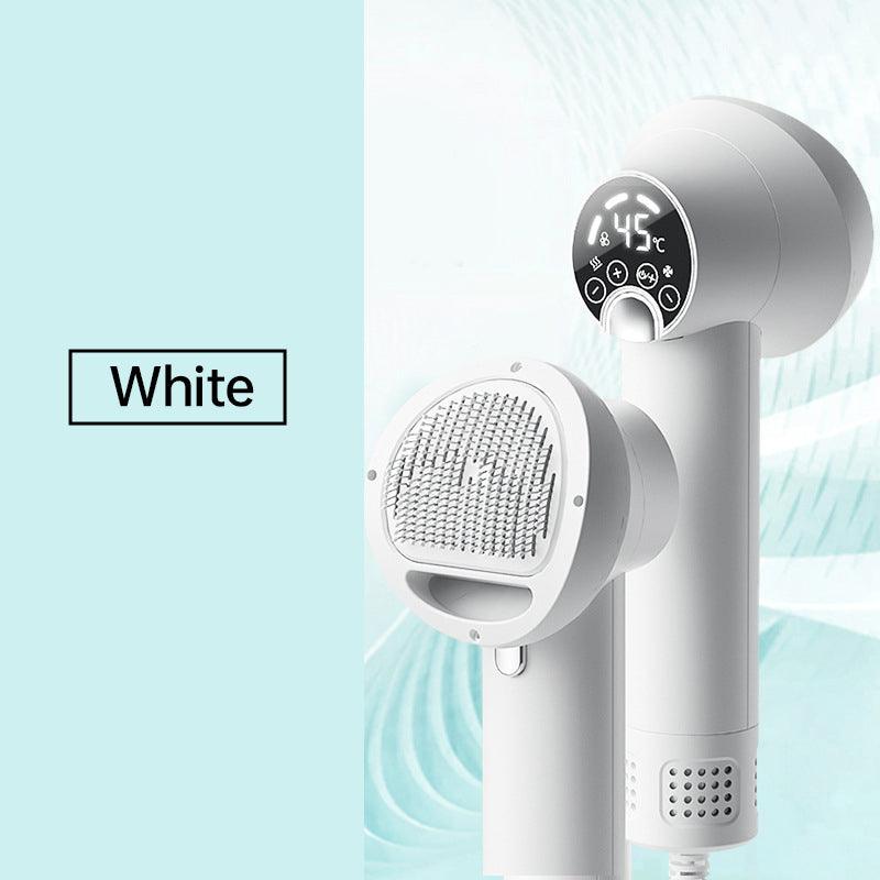 🎁HOT SALE ⏳Low Noise Pet Hair Dryer with Slicker Brush - clarioy