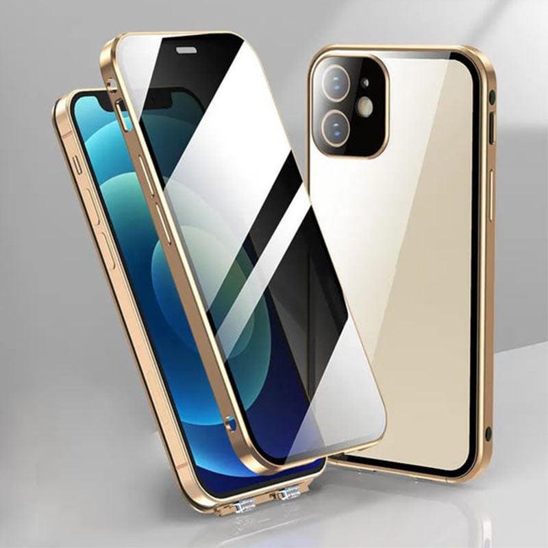 Tempered Glass Anti Peeping Case for iPhone Series - clarioy