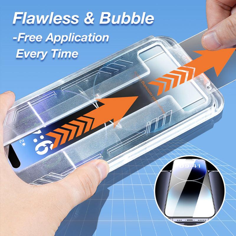 💥Limited time 50% off🔥 iPhone Tempered Anti-Peeking Screen Protector - No Bubbles No Dust - clarioy
