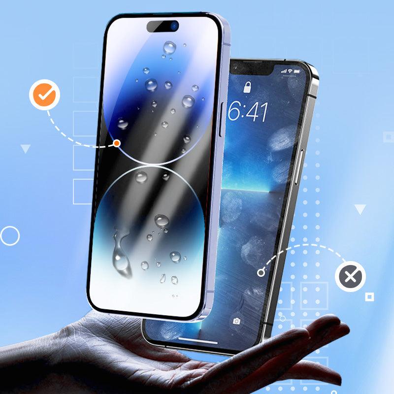 💥Limited time 50% off🔥 iPhone Tempered Anti-Peeking Screen Protector - No Bubbles No Dust - clarioy